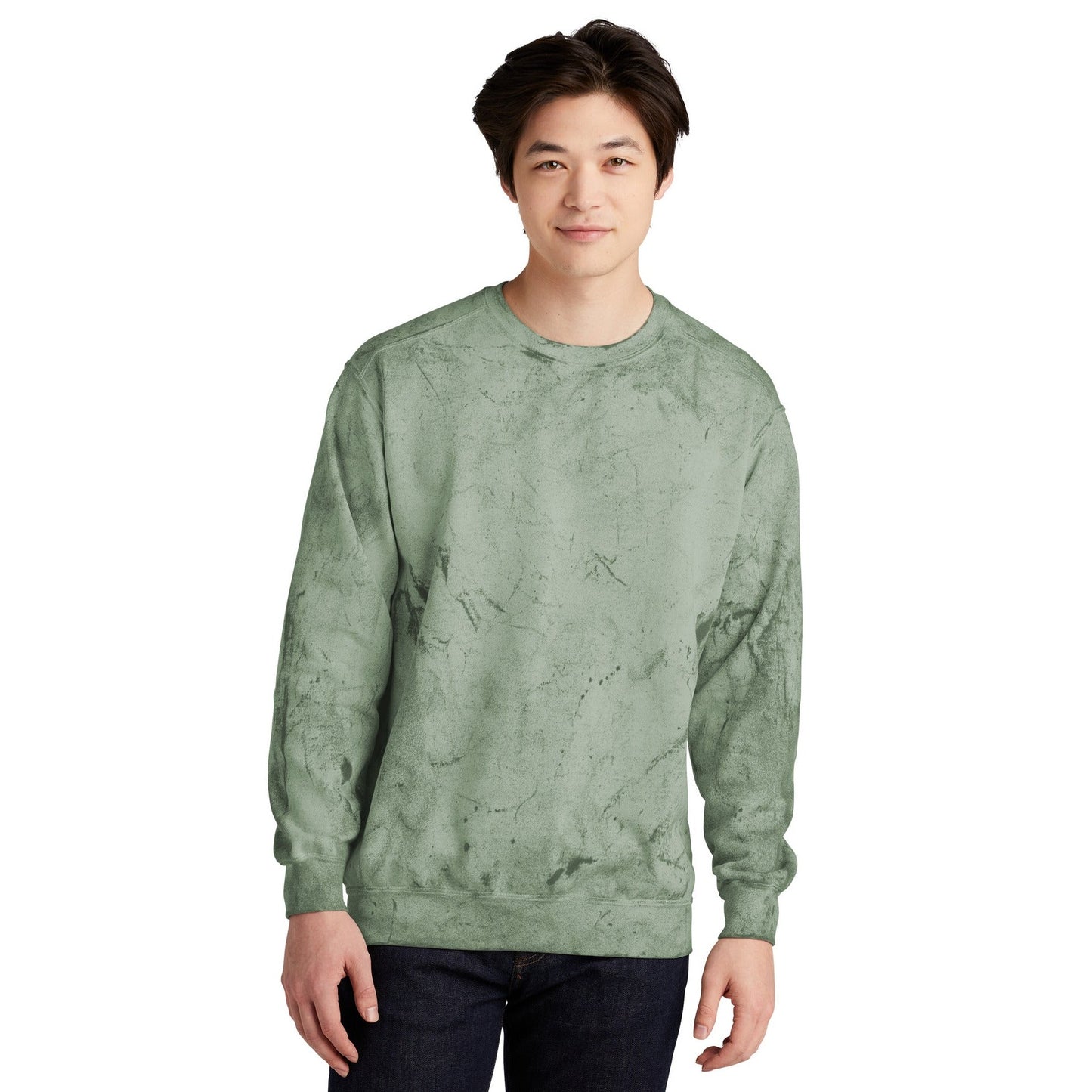 Comfort Colors-Comfort Colors® Color Blast Crewneck Sweatshirt 1545-MedTech-4