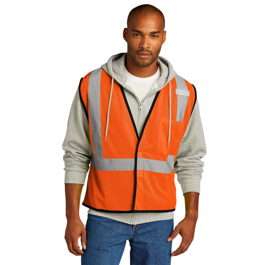 CornerStone-CornerStone ® ANSI 107 Class 2 Economy Mesh One-Pocket Vest. CSV100-MedTech-1