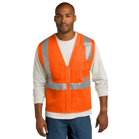 CornerStone-CornerStone ® ANSI 107 Class 2 Mesh Zippered Vest. CSV102-MedTech-1