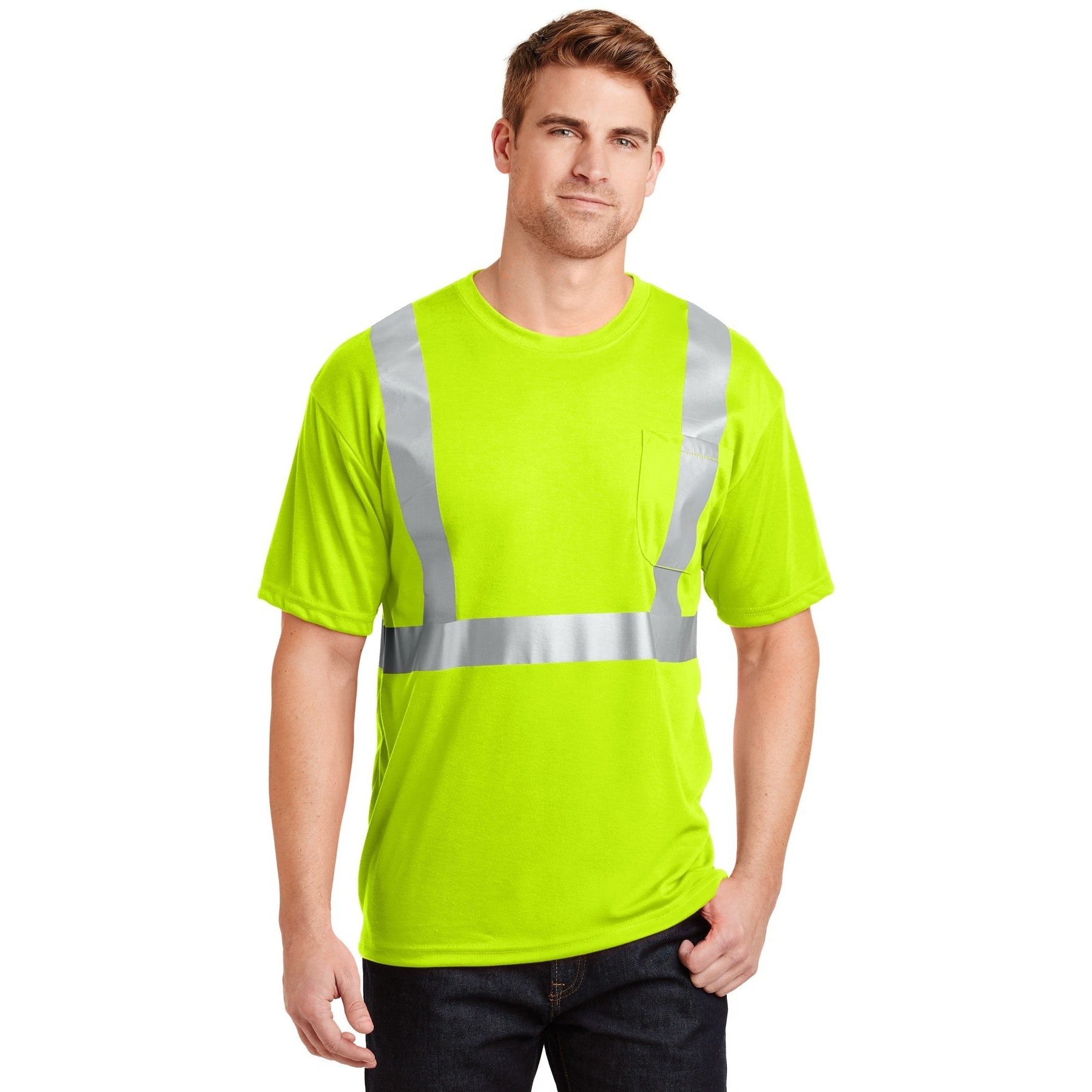 CornerStone-CornerStone® - ANSI 107 Class 2 Safety T-Shirt. CS401-MedTech-2