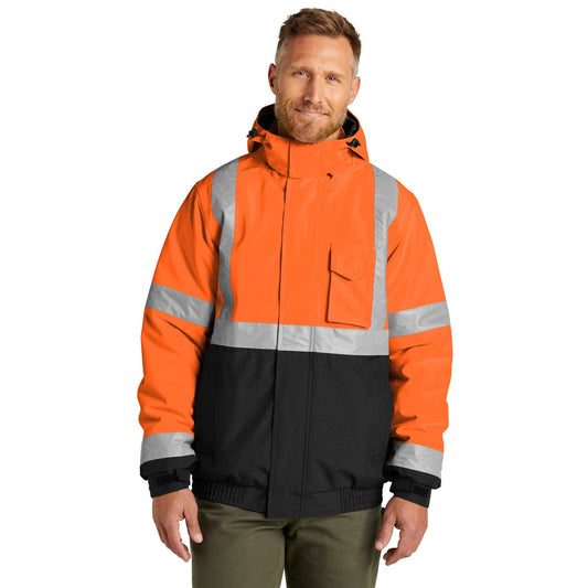 CornerStone-CornerStone® ANSI 107 Class 3 Economy Waterproof Insulated Bomber Jacket CSJ500-MedTech-1