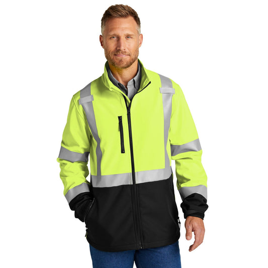 CornerStone-CornerStone® ANSI 107 Class 3 Soft Shell Jacket CSJ503-MedTech-1