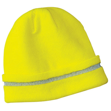 CornerStone-CornerStone® - Enhanced Visibility Beanie with Reflective Stripe. CS800-MedTech-2
