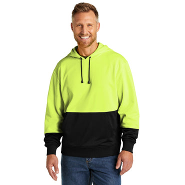 CornerStone-CornerStone® Enhanced Visibility Fleece Pullover Hoodie CSF01-MedTech-2