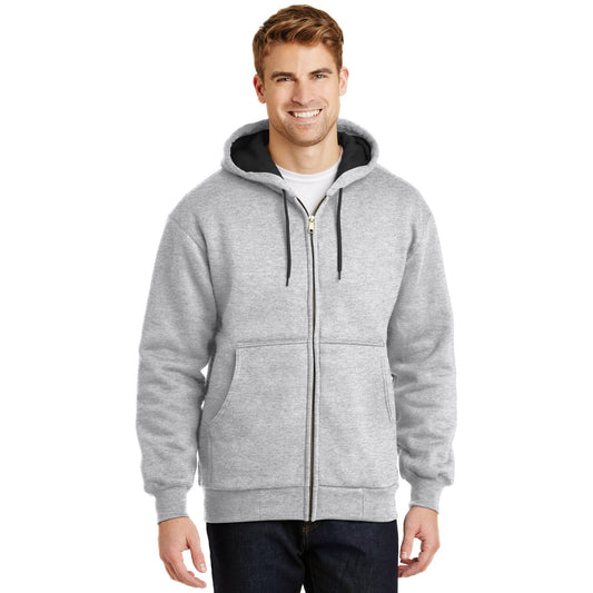 CornerStone-CornerStone® - Heavyweight Full-Zip Hooded Sweatshirt with Thermal Lining. CS620-MedTech-1