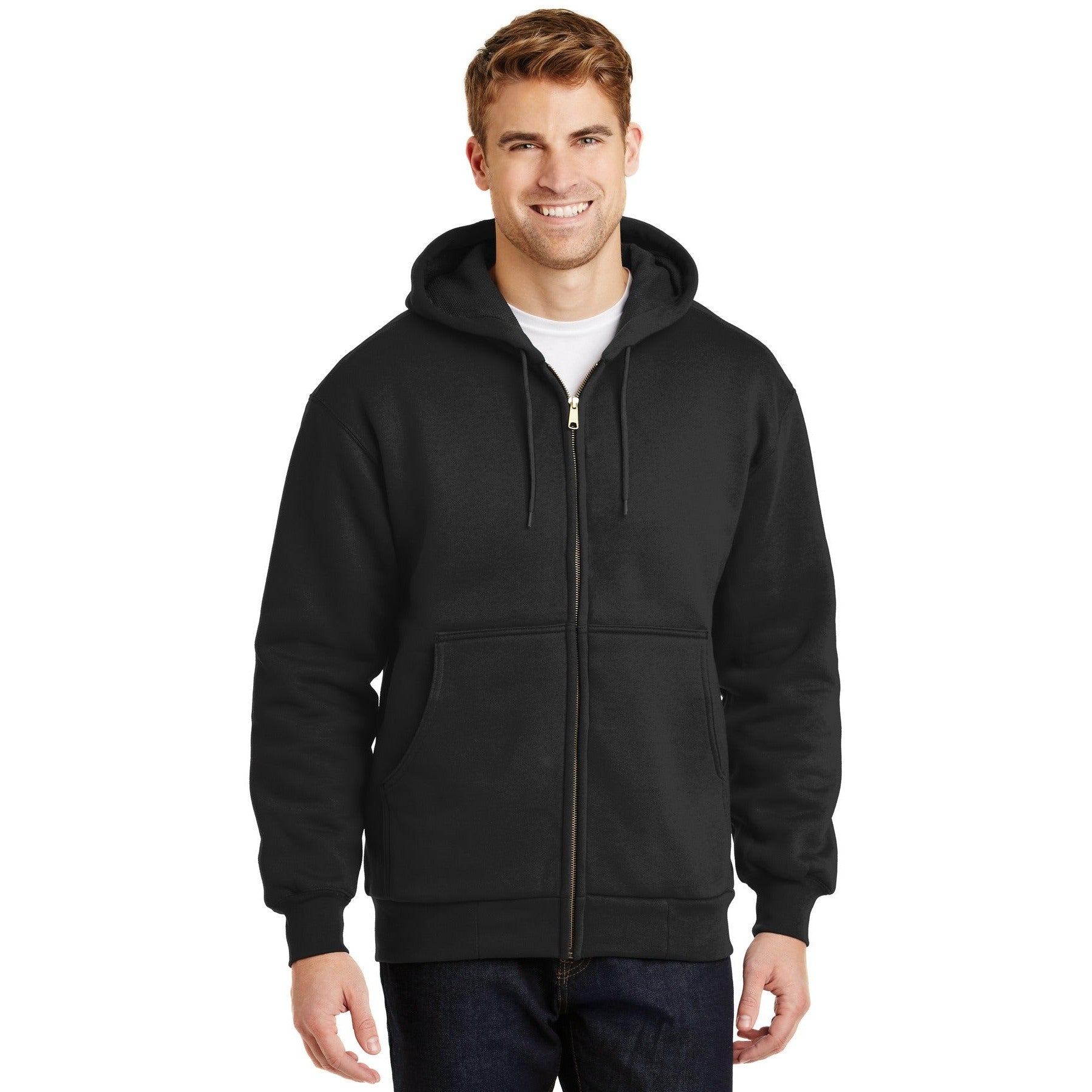 CornerStone-CornerStone® - Heavyweight Full-Zip Hooded Sweatshirt with Thermal Lining. CS620-MedTech-2