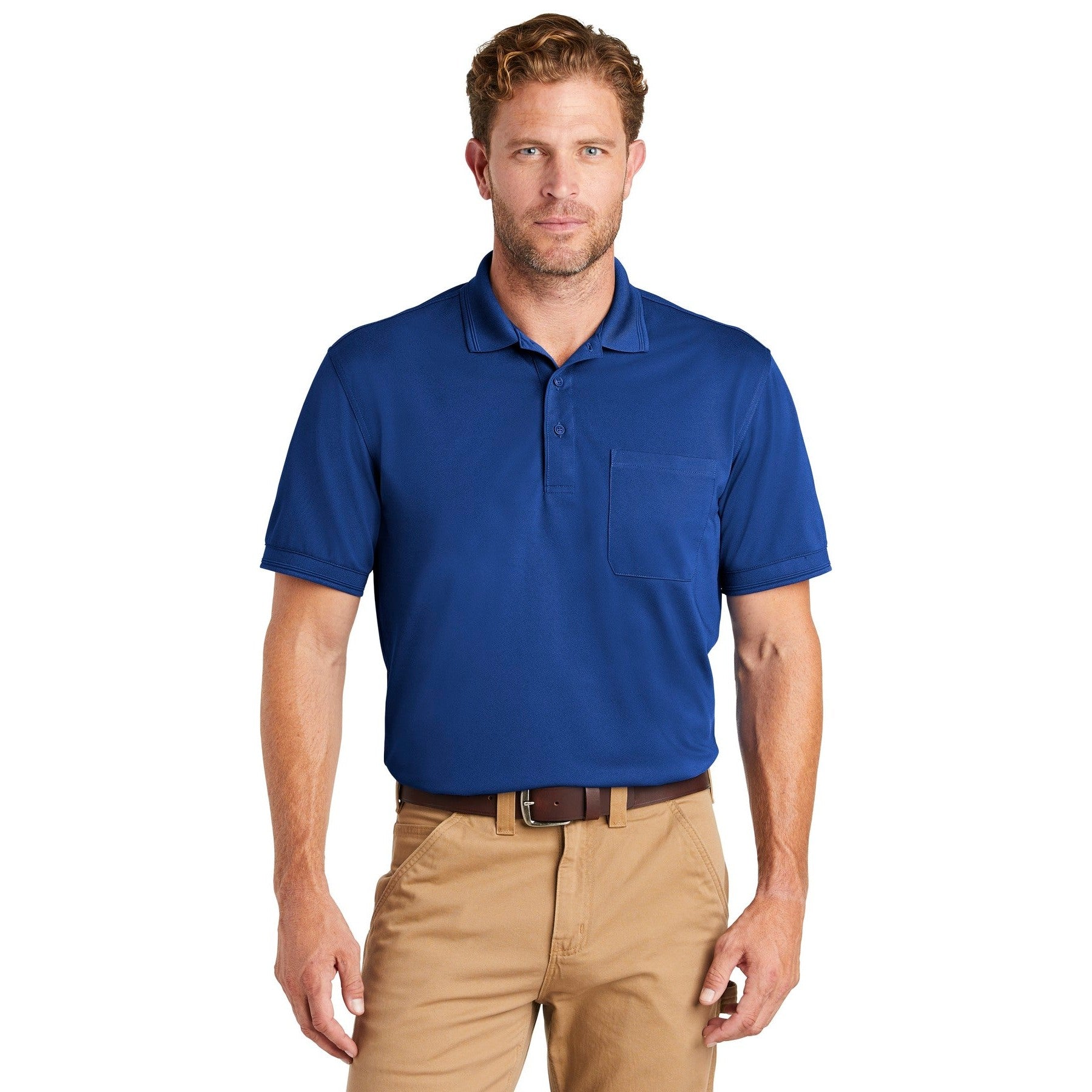 CornerStone-CornerStone ® Industrial Snag-Proof Pique Pocket Polo. CS4020P-MedTech-6