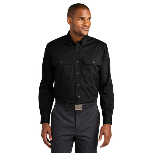 CornerStone-CornerStone® Long Sleeve Select Ripstop Shirt CSW174-MedTech-1