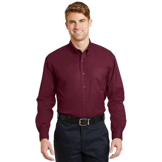 CornerStone-CornerStone® - Long Sleeve SuperPro™ Twill Shirt. SP17-MedTech-1
