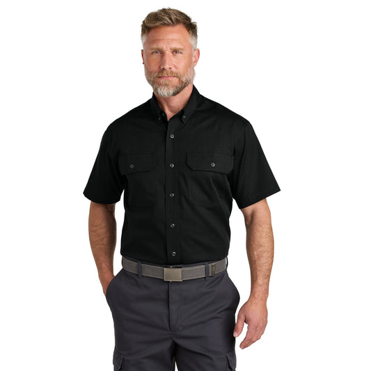 CornerStone-CornerStone® Short Sleeve Select Ripstop Shirt CSW175-MedTech-1