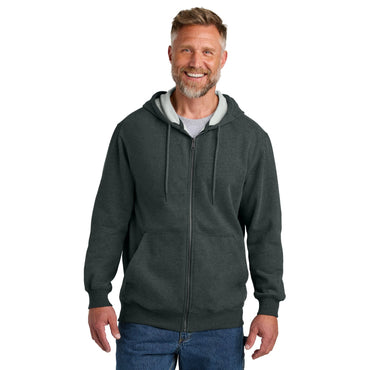 CornerStone-CornerStone® Tough Fleece Full-Zip Hoodie CSF631-MedTech-2