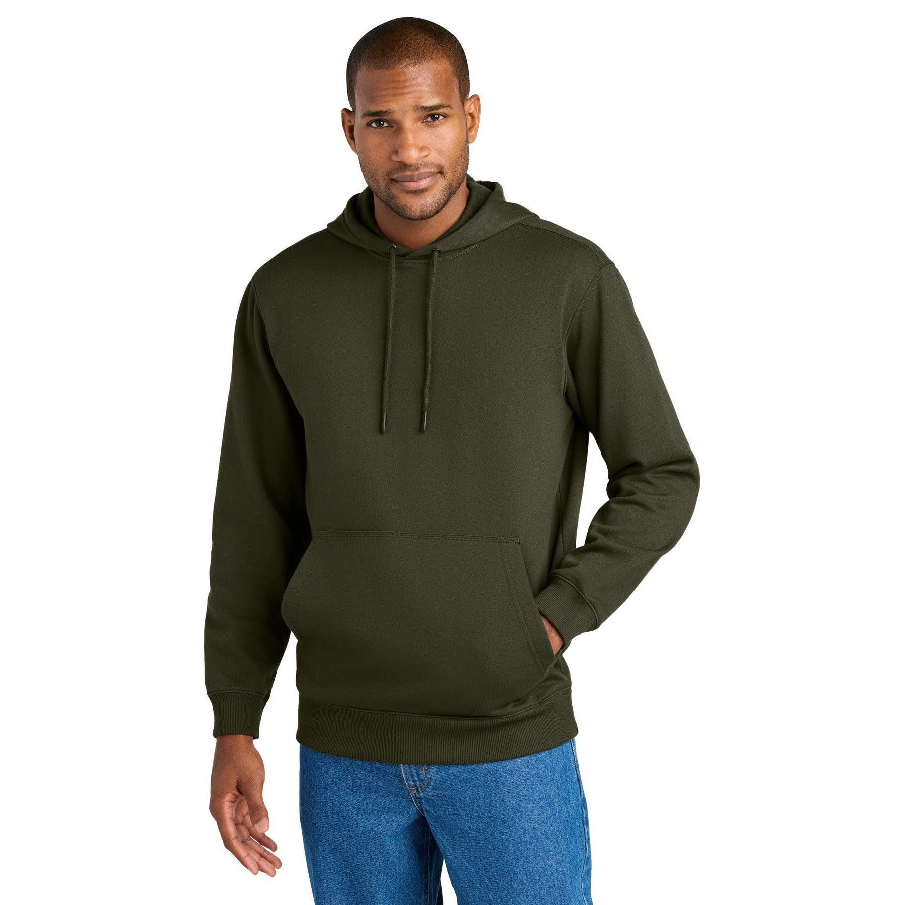 CornerStone-CornerStone® Tough Fleece Pullover Hoodie CSF630-MedTech-5