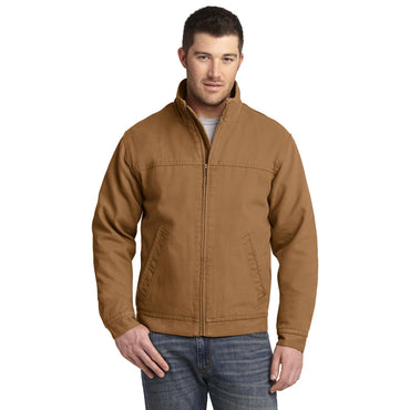 CornerStone-CornerStone® Washed Duck Cloth Flannel-Lined Work Jacket. CSJ40-MedTech-2