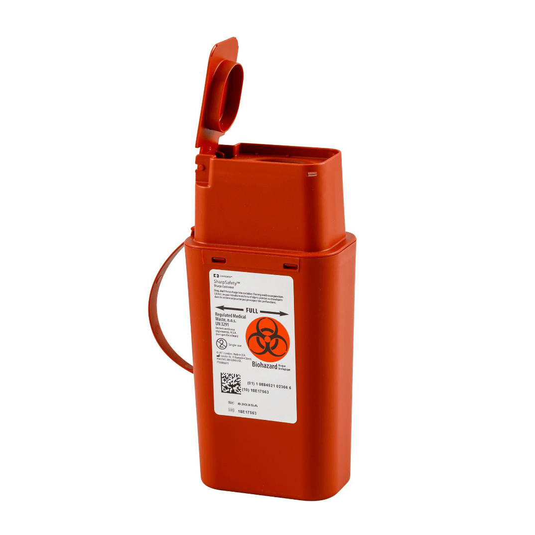 Covidien / Kendall-Covidien / Kendall Monoject™ Transportable Sharps Container, 1.5 Qt-MedTech-2