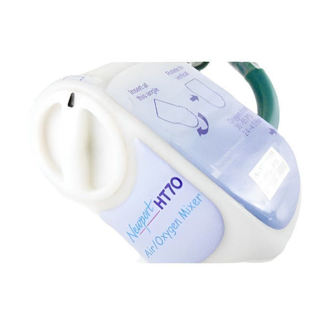 Covidien / Medtronic-Covidien Newport HT-70 Air/ Oxygen Entrainment Mixer, New-MedTech-2
