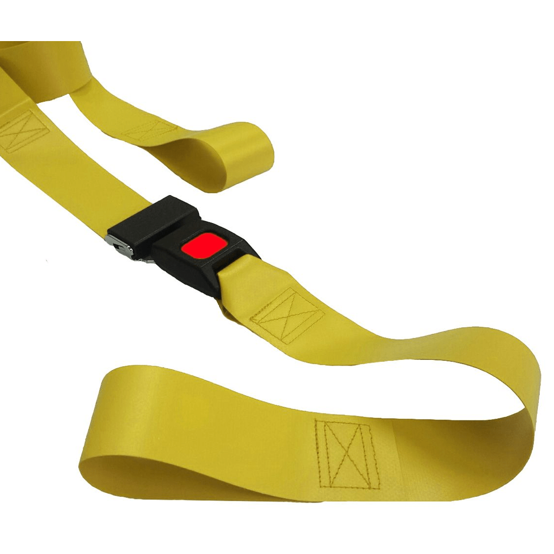 Dick Medical Supply-DMS BioThane® G1 Restraint Straps, 2 piece, Metal Loop Ends, 7' X 2"-MedTech-2