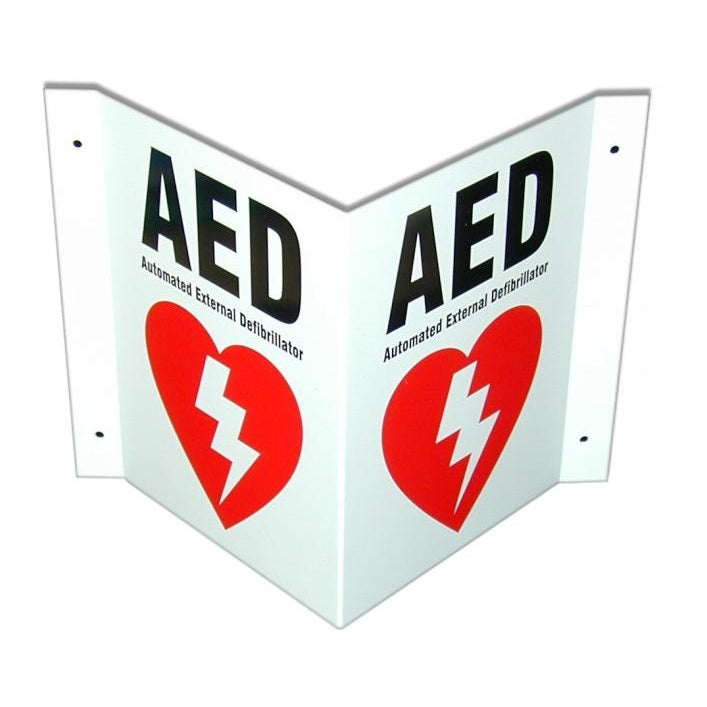 Defibtech-Defibtech 3-Way AED Wall Sign-MedTech-1