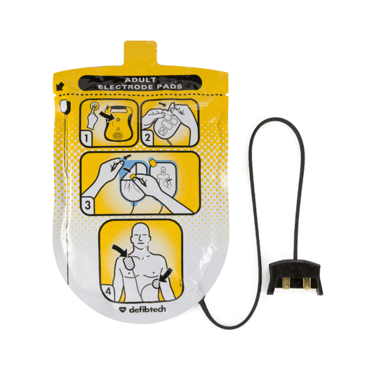 Defibtech-Defibtech Lifeline™, Lifeline™ AUTO AED Adult Electrode Pads 1 pair-MedTech-1