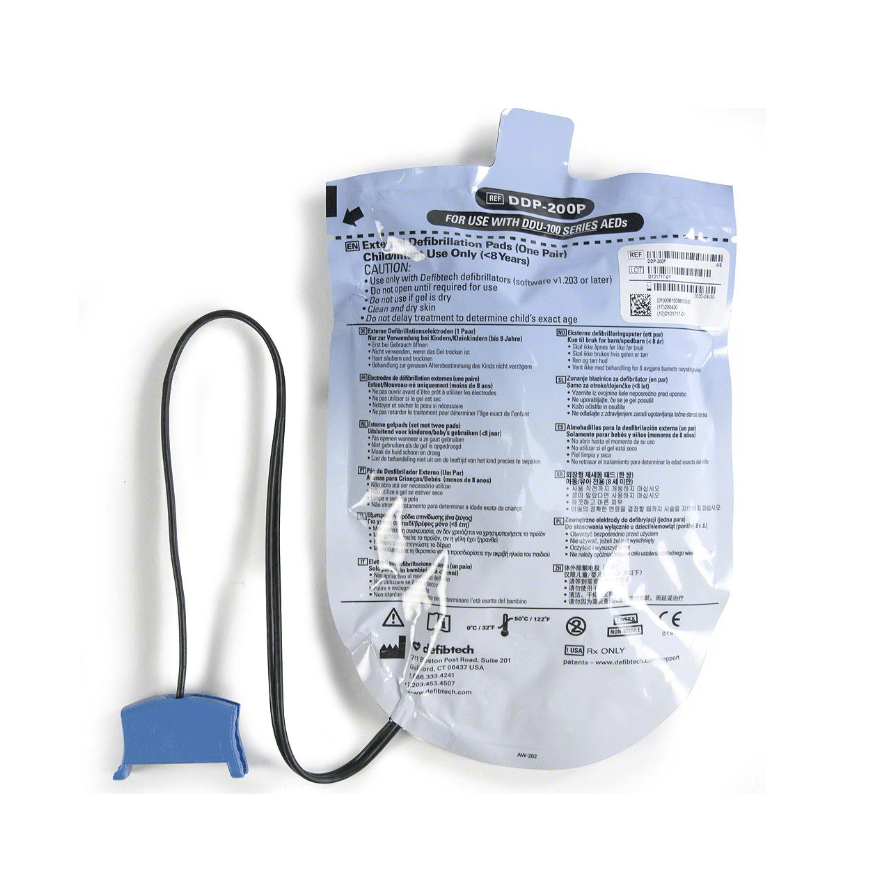 Defibtech-Defibtech Lifeline™, Lifeline™ AUTO AED Pediatric Electrode Pads 1 pair-MedTech-2