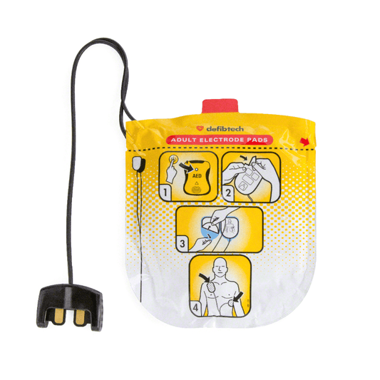 Defibtech-Defibtech Lifeline™ VIEW, ECG, PRO AED Adult Electrode Pads 1 Pair-MedTech-1