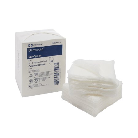 Covidien / Kendall-Dermacea™ Standard Woven Gauze Sponge, Non-Sterile, 4 x 4IN, 8 Ply-MedTech-1