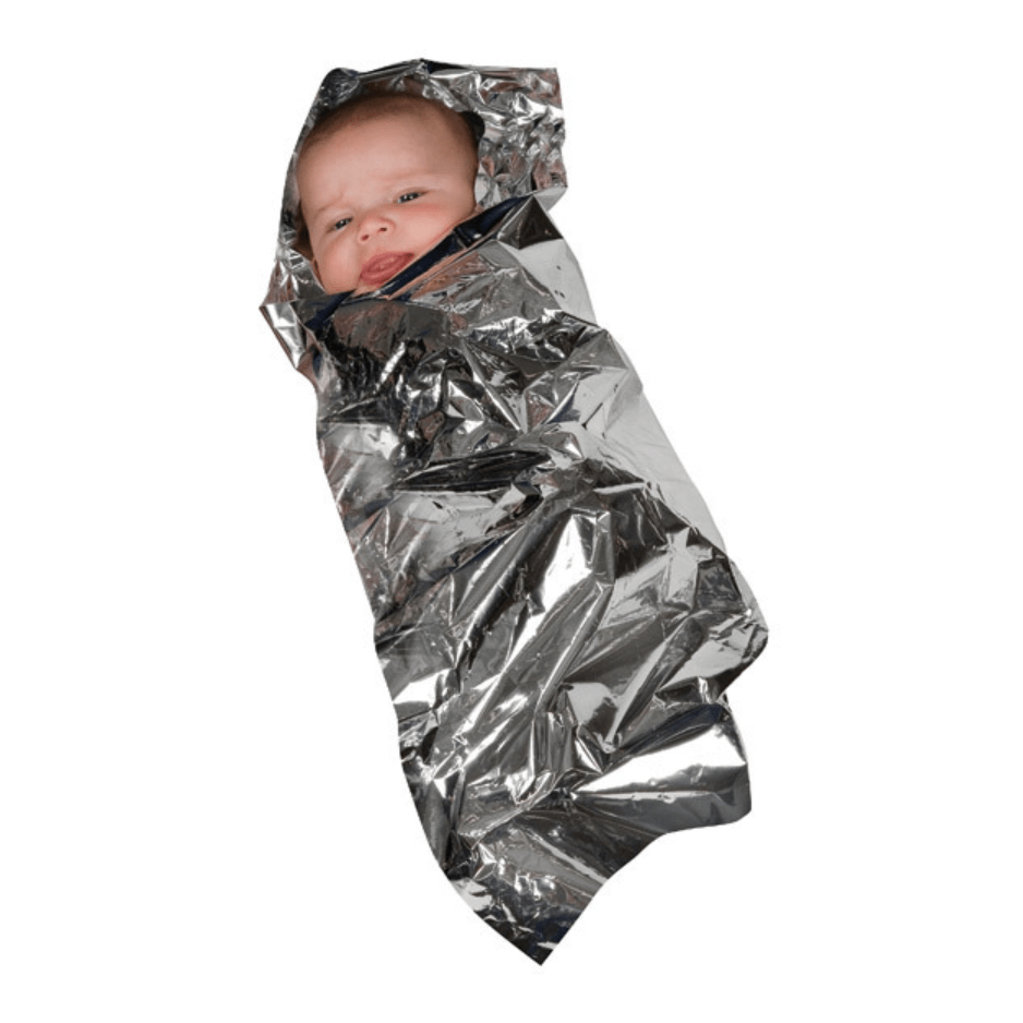 dick medical-Dick Medical Isothermal Foil Baby Bunting Blanket, Sterile-MedTech-1
