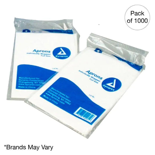 Kemp USA-Disposable Aprons Case of 1000-MedTech-1
