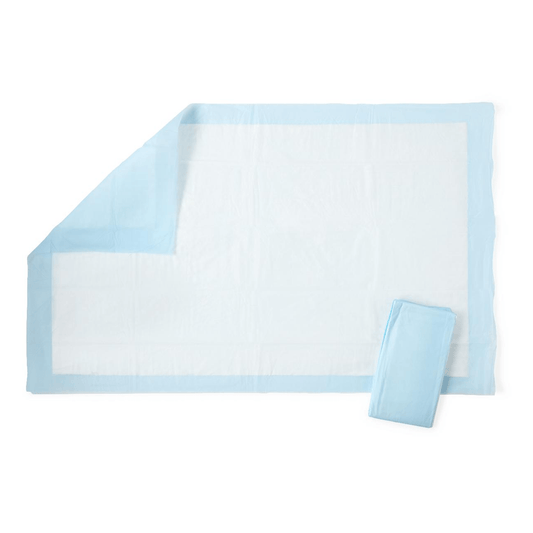 Medline-Disposable Chux Underpads, Blue-MedTech-1