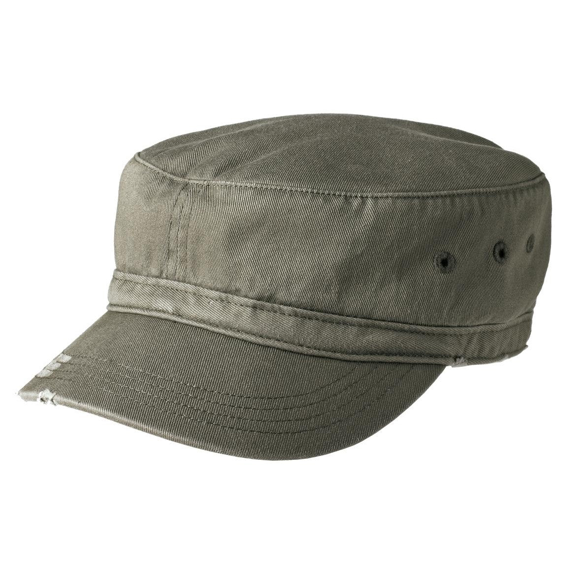 District-District® Distressed Military Hat. DT605-MedTech-3