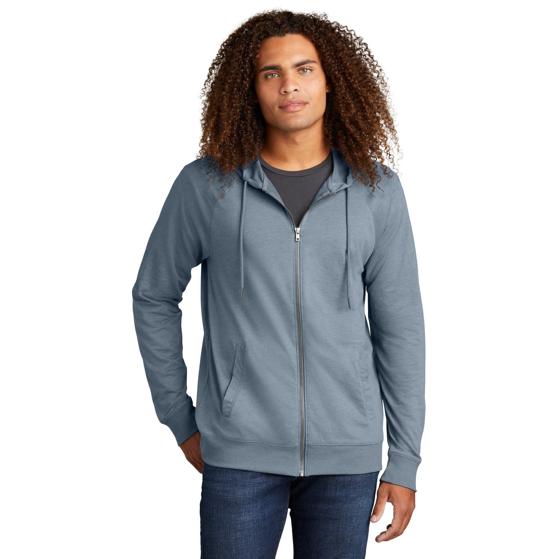 District-District® Featherweight French Terry™ Full-Zip Hoodie DT573-MedTech-2