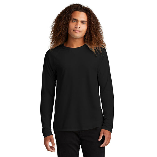 District-District® Featherweight French Terry™ Long Sleeve Crewneck DT572-MedTech-1