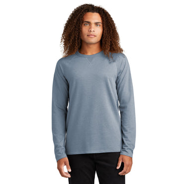 District-District® Featherweight French Terry™ Long Sleeve Crewneck DT572-MedTech-2