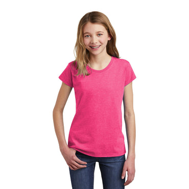 District-District ® Girls Very Important Tee ® .DT6001YG-MedTech-2