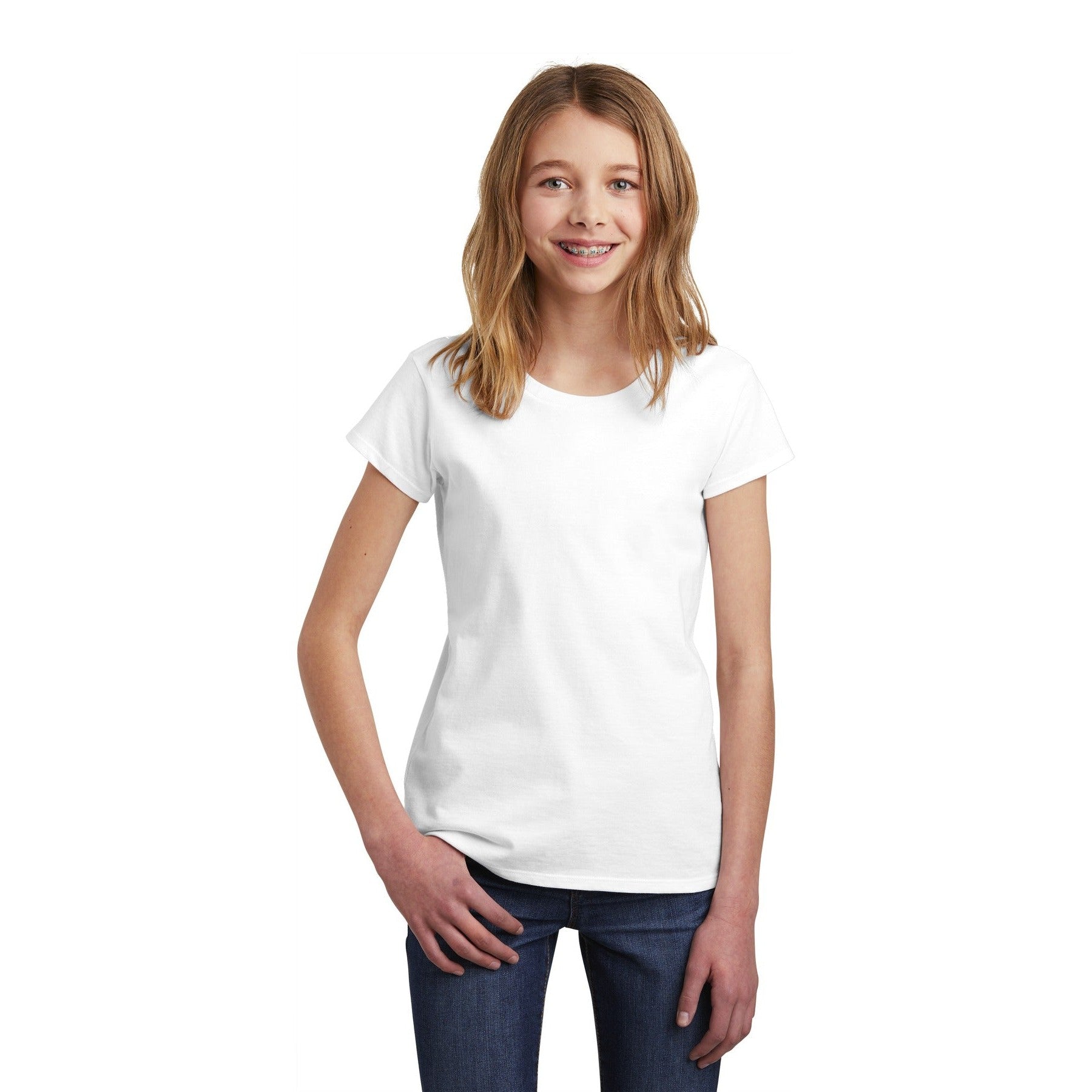 District-District ® Girls Very Important Tee ® .DT6001YG-MedTech-6