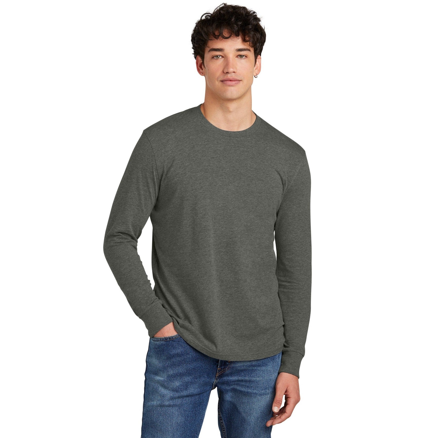 District-District® Perfect Blend® CVC Long Sleeve Tee DT109-MedTech-3