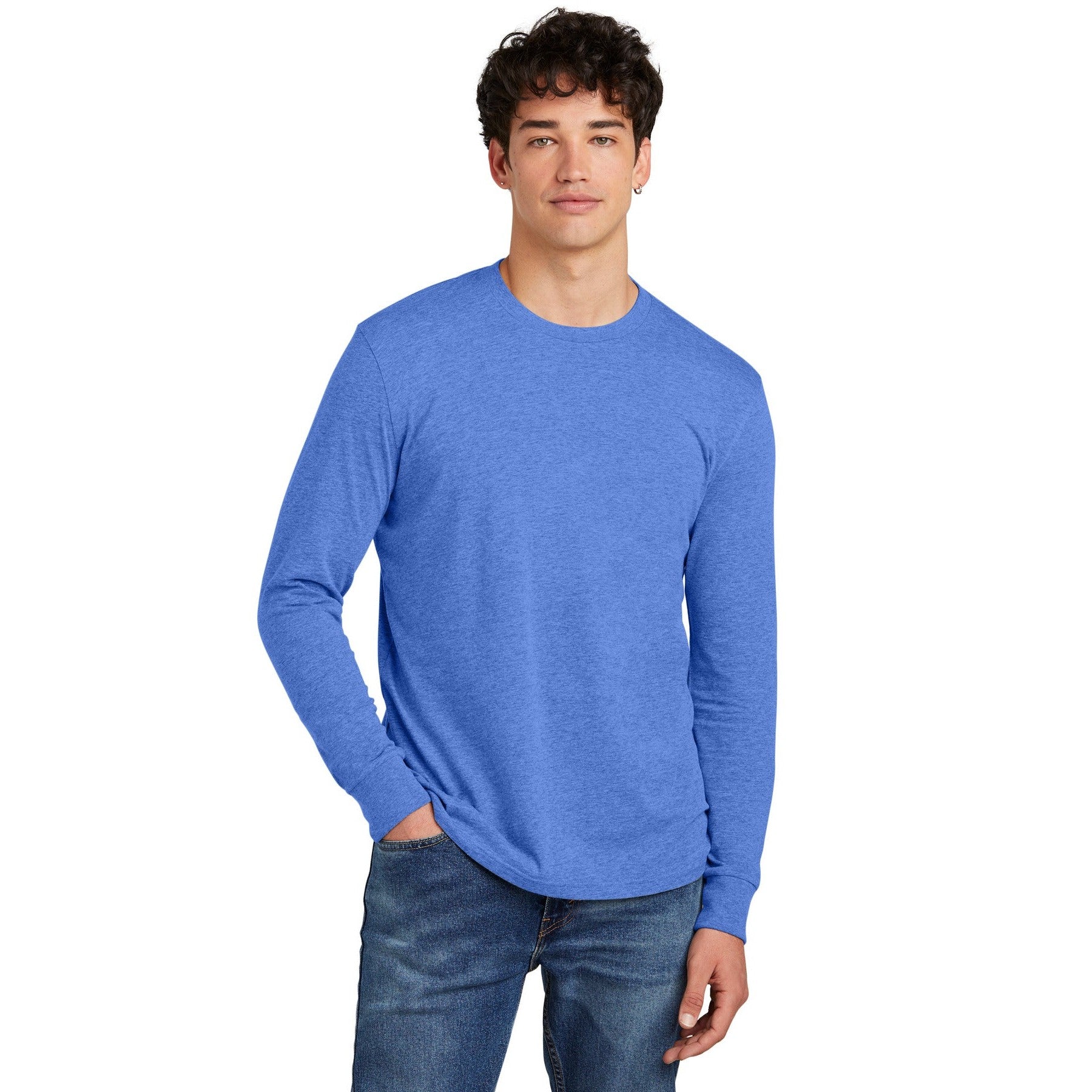 District-District® Perfect Blend® CVC Long Sleeve Tee DT109-MedTech-6