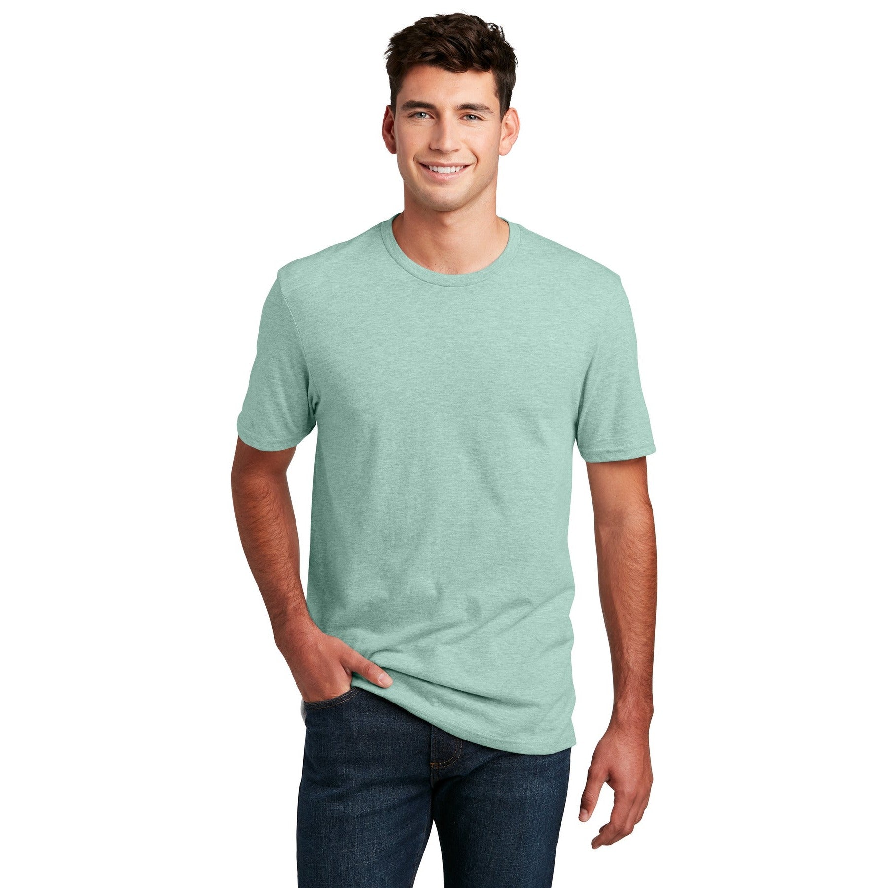 District-District® Perfect Blend® CVC Tee. DM108 1/2-MedTech-18