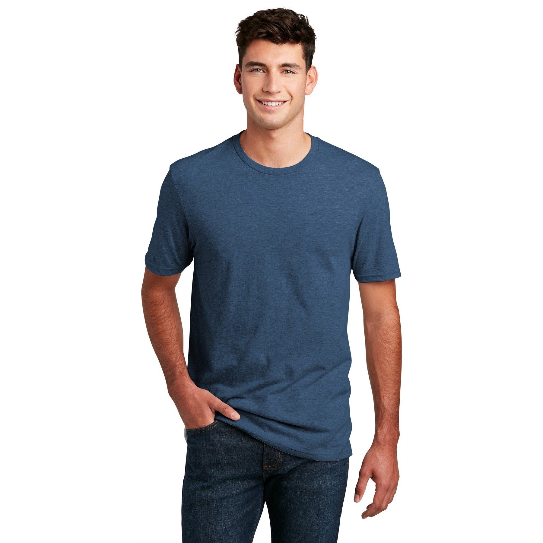 District-District® Perfect Blend® CVC Tee. DM108 1/2-MedTech-7