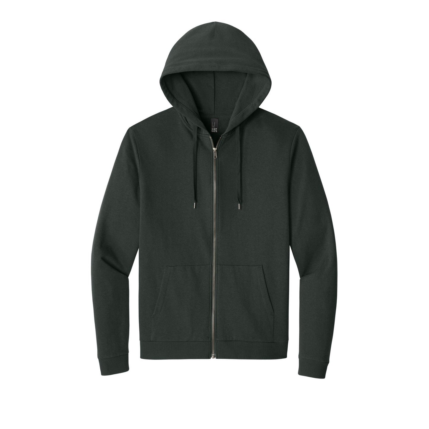 District-District® Perfect Tri® Fleece Full-Zip Hoodie DT1302-MedTech-2