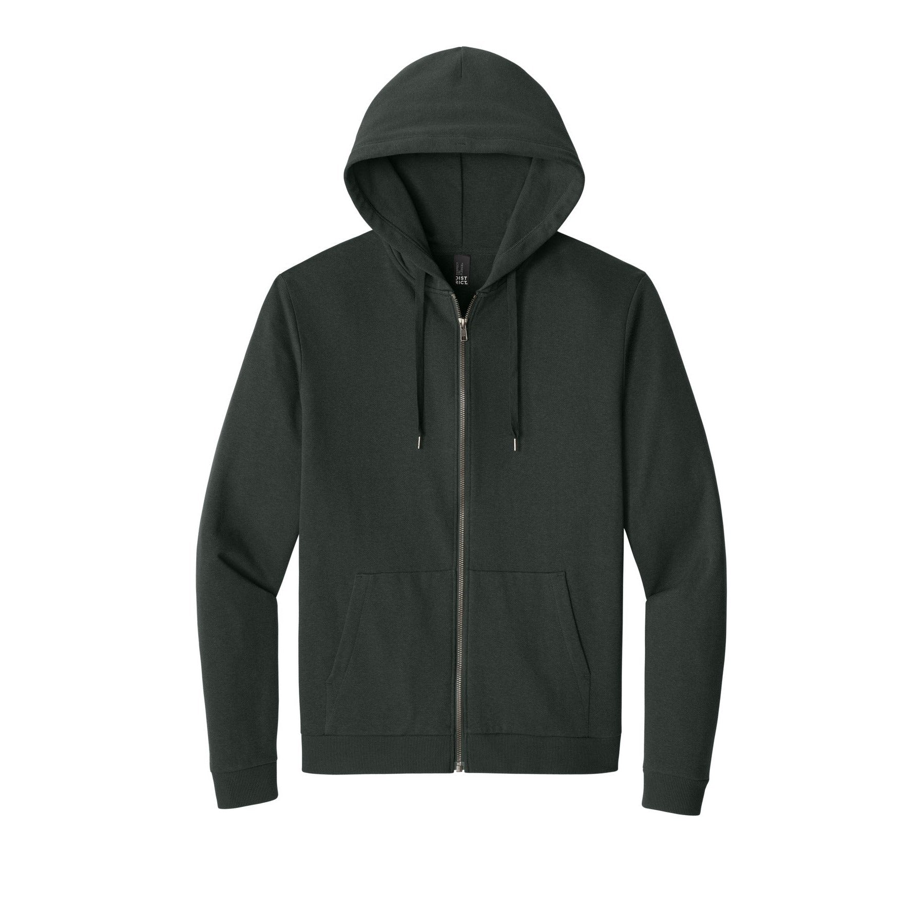 District-District® Perfect Tri® Fleece Full-Zip Hoodie DT1302-MedTech-2