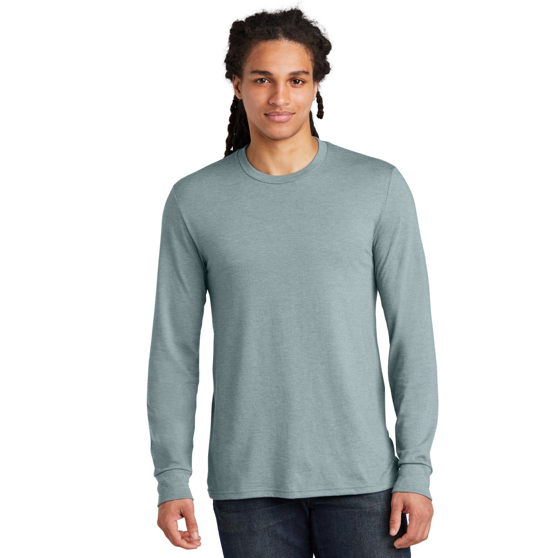 District-District® Perfect Tri® Long Sleeve Tee . DM132-MedTech-4