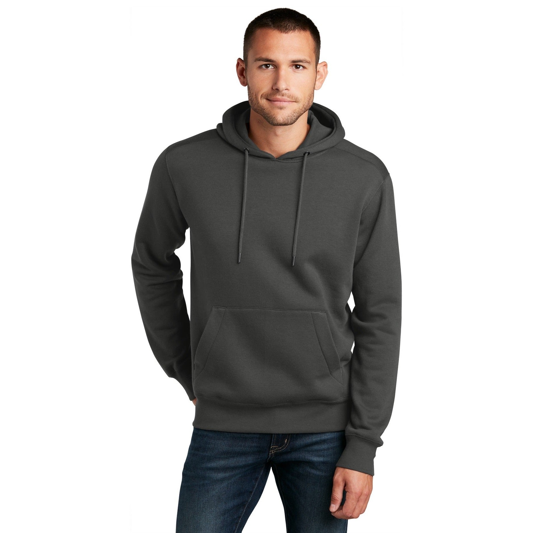 District-District ® Perfect Weight ® Fleece Hoodie DT1101-MedTech-5