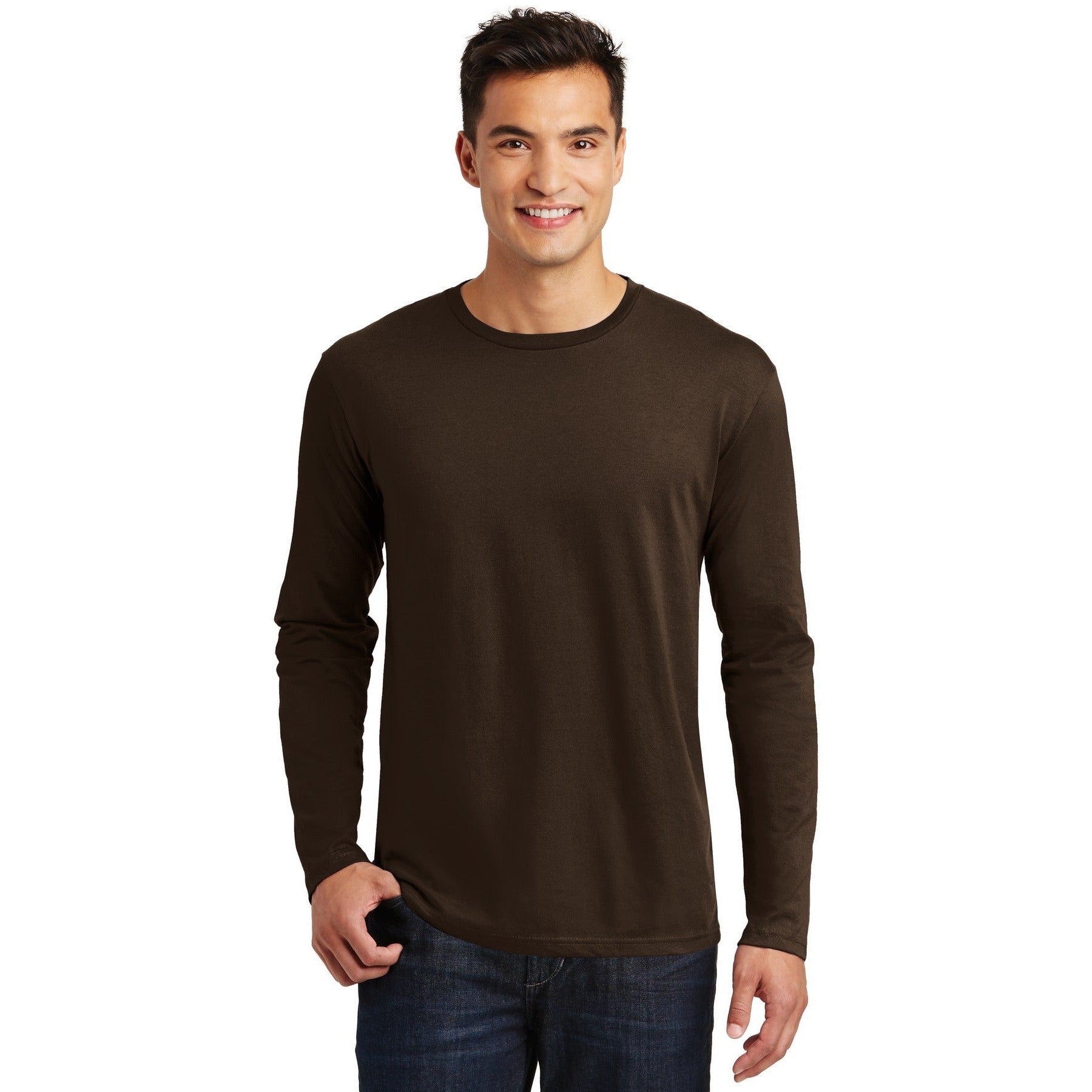 District-District ® Perfect Weight® Long Sleeve Tee. DT105-MedTech-3