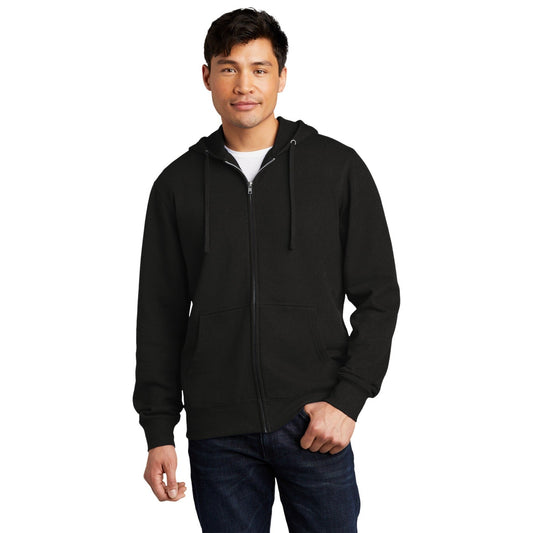 District-District® V.I.T.™Fleece Full-Zip Hoodie DT6102-MedTech-1