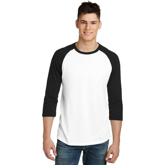 District-District® Very Important Tee® 3/4-Sleeve Raglan. DT6210-MedTech-1
