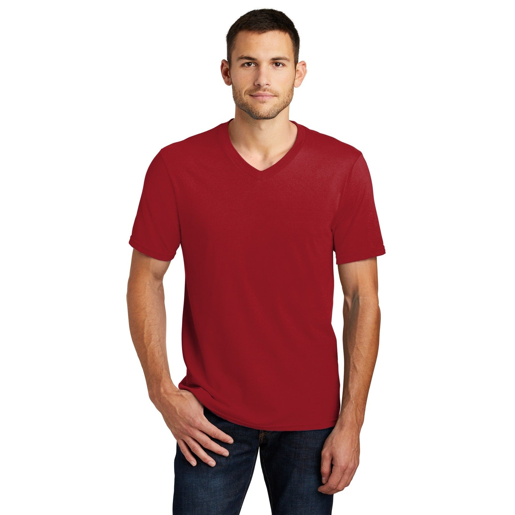 District-District® Very Important Tee® V-Neck. DT6500-MedTech-2