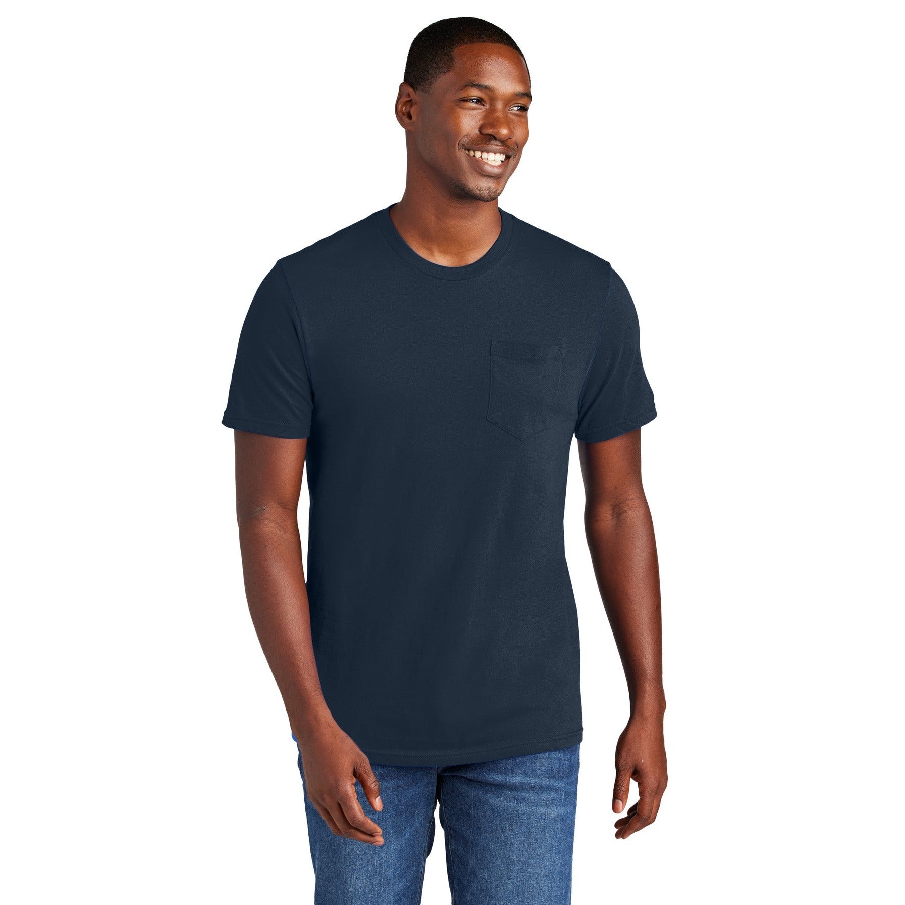 District-District® Very Important Tee® with Pocket. DT6000P-MedTech-7