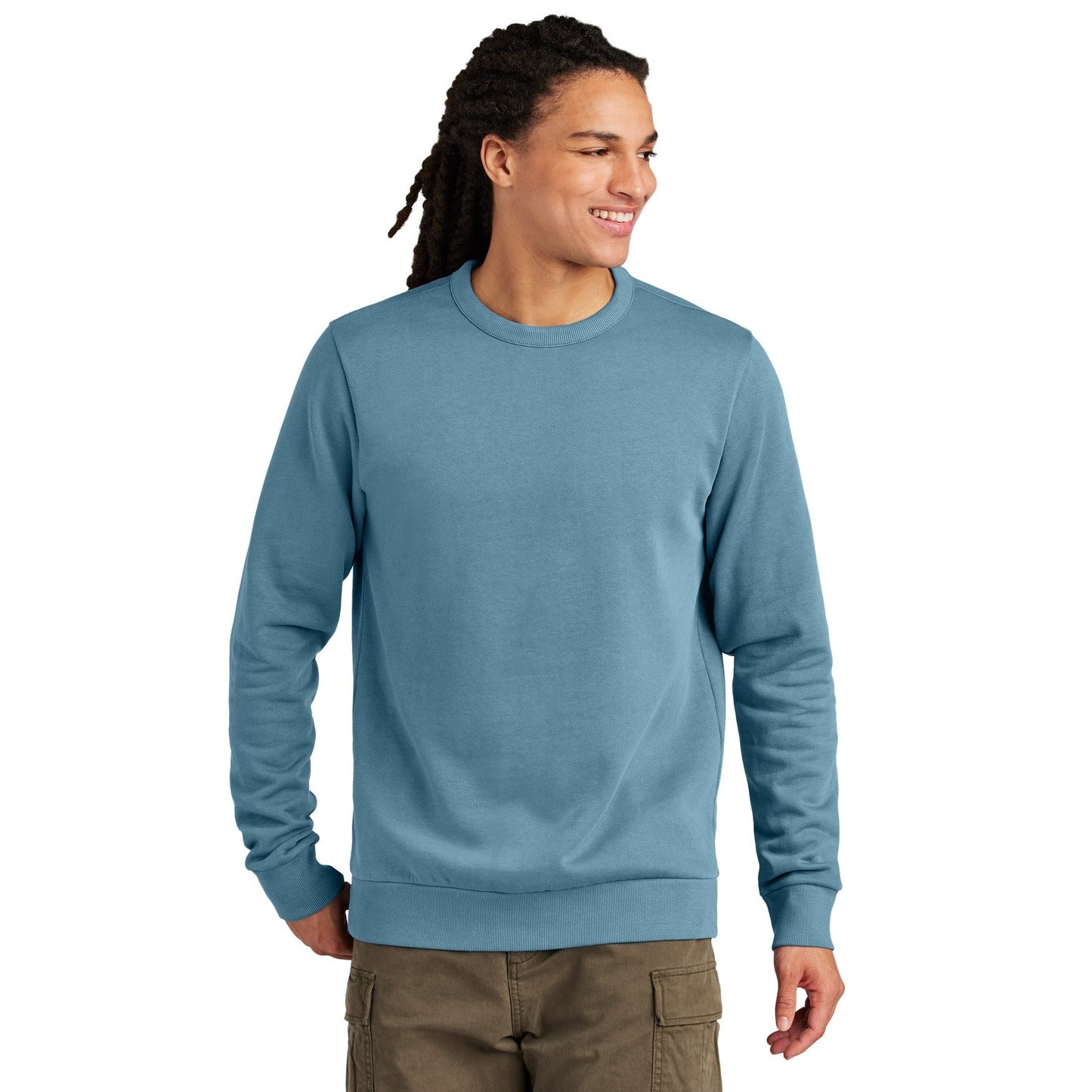 District-District Wash™ Fleece Crew DT2204-MedTech-3