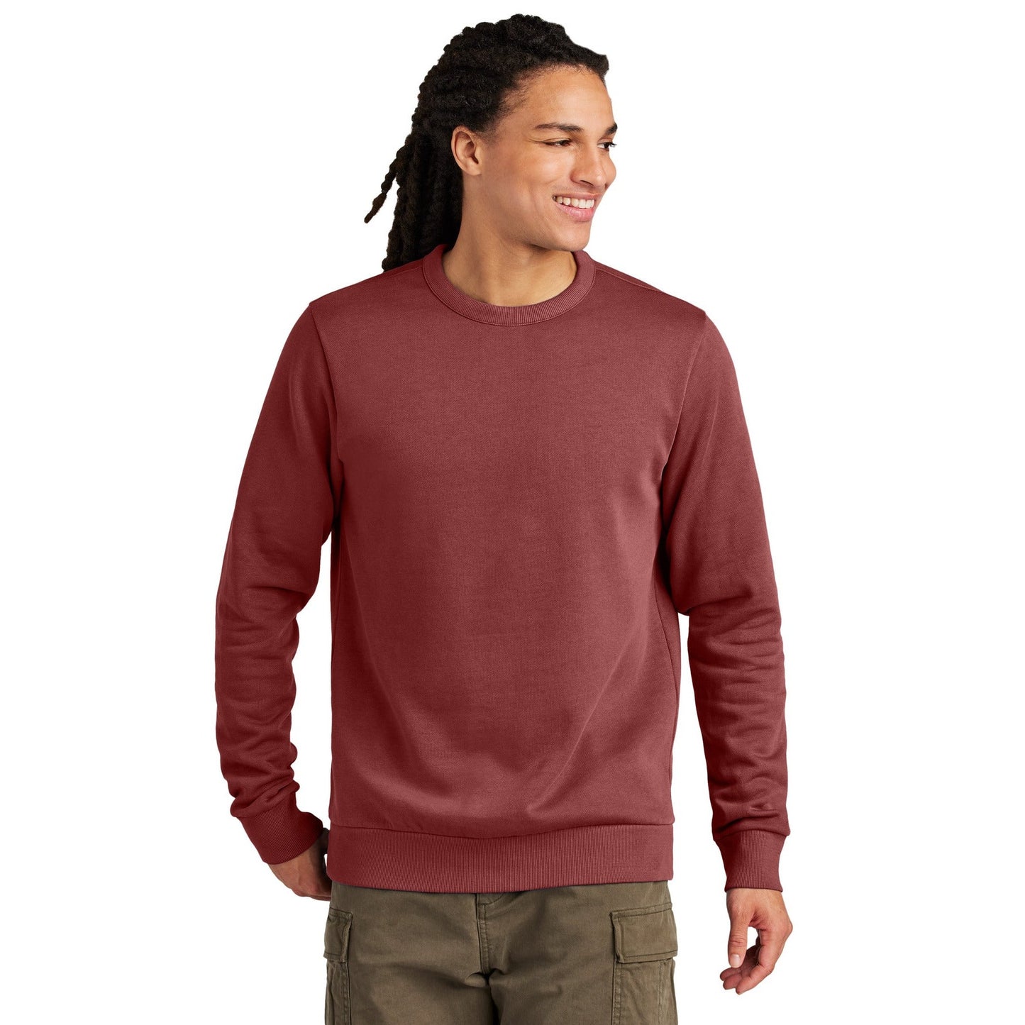 District-District Wash™ Fleece Crew DT2204-MedTech-4
