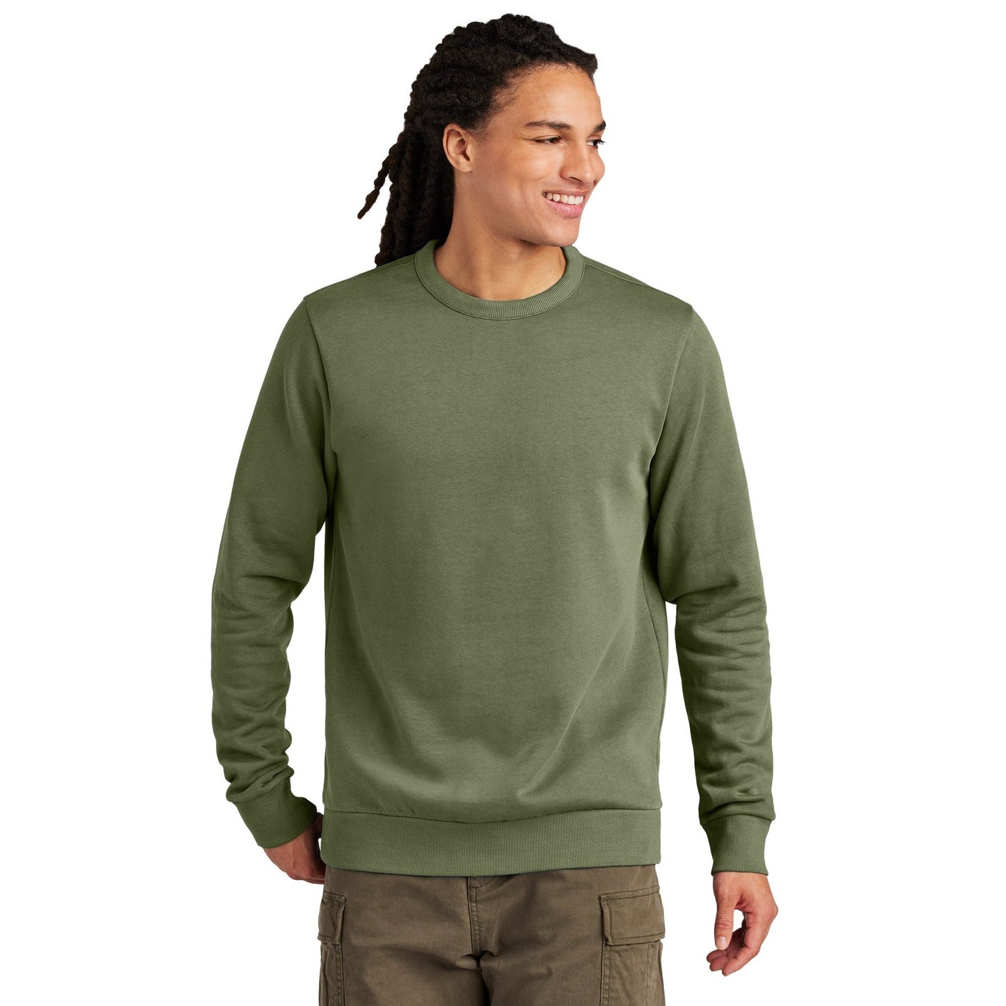 District-District Wash™ Fleece Crew DT2204-MedTech-8